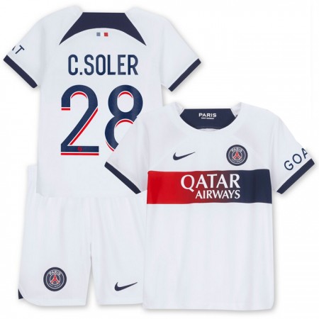 Camisetas Paris Saint Germain C. Soler 28 Segunda 2023-24 - Niño (+ Pantalones) Camisetas Paris Saint Germain C. Soler 28 Segunda 2023-24 - Niño (+ Pantalones)